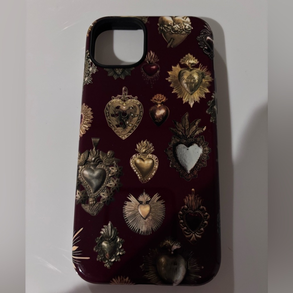 sacred heart collage iphone 15 plus phone case
